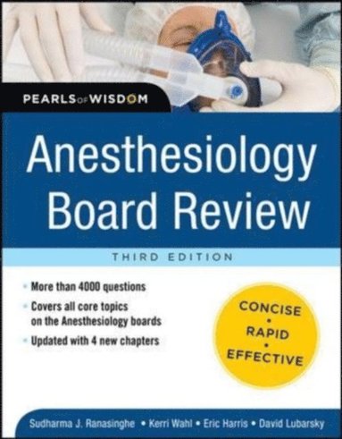 Anesthesiology Board Review Pearls of Wisdom 3/E (h�ftad)