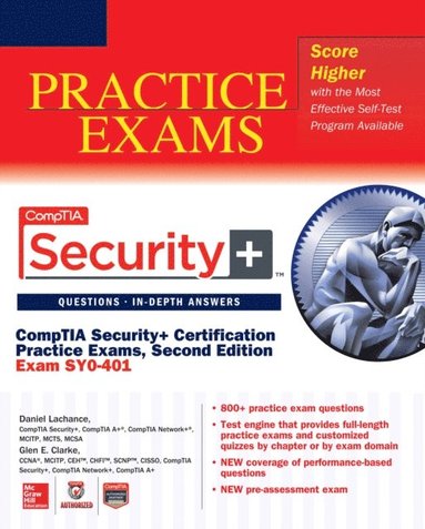CompTIA Security+ Certification Practice Exams, Second Edition (Exam SY0-401) (inbunden)