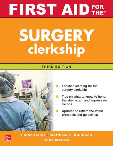 First Aid for the Surgery Clerkship, Third Edition (häftad)