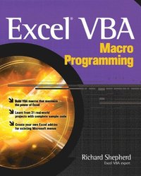 Excel VBA Macro Programming (häftad)