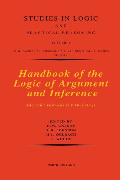 Handbook of the Logic of Argument and Inference (e-bok)