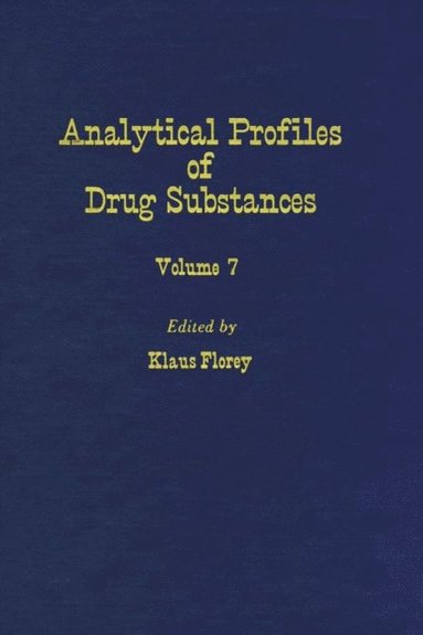 Profiles of Drug Substances, Excipients and Related Methodology (e-bok)