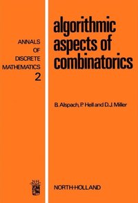 Algorithmic Aspects of Combinatorics (e-bok)