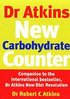 Dr Atkins New Carbohydrate Counter