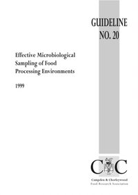 Effective microbiological sampling of food processing environments (1999) (e-bok)
