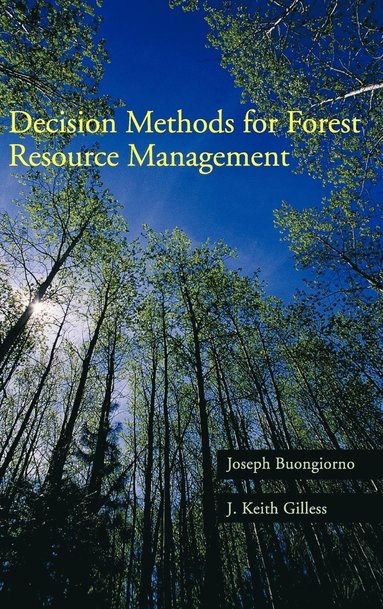 Decision Methods for Forest Resource Management (inbunden)