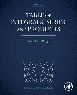 Table of Integrals, Series, and Products (inbunden)