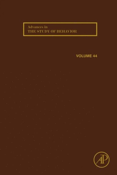 Advances in the Study of Behavior (e-bok)