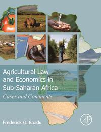 Agricultural Law and Economics in Sub-Saharan Africa (inbunden)