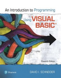 Introduction to Programming Using Visual Basic (häftad)