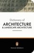 Penguin Dictionary of Architecture and Landscape Architecture