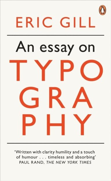 Essay on Typography (e-bok)
