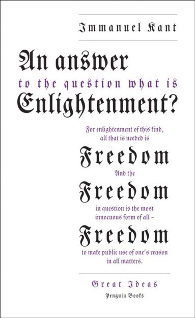 Answer to the Question: 'What is Enlightenment?' (hftad)