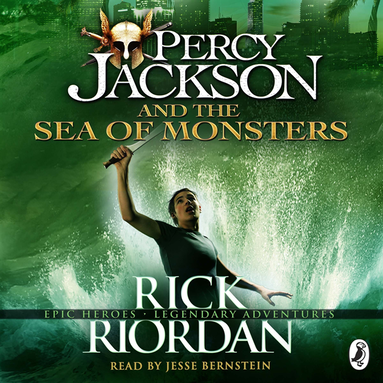 Percy Jackson and the Sea of Monsters (Book 2) (ljudbok)