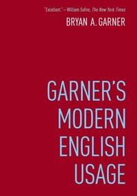 Garner's Modern English Usage (e-bok)