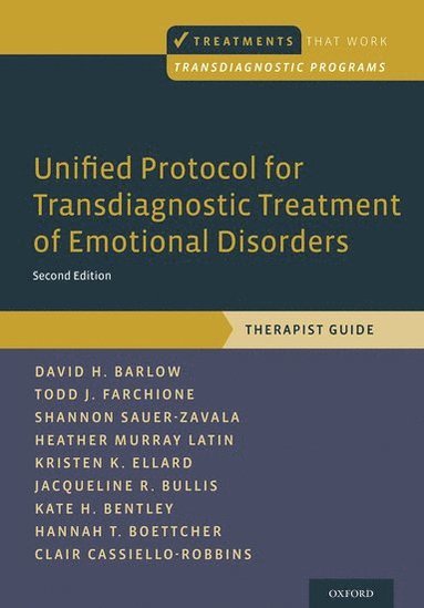 Unified Protocol for Transdiagnostic Treatment of Emotional Disorders (inbunden)