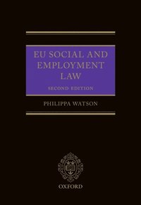 EU Social and Employment Law 2E (e-bok)