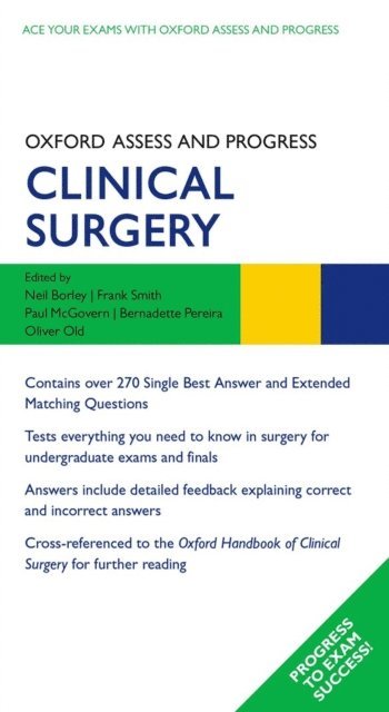 Oxford Assess and Progress: Clinical Surgery (e-bok)