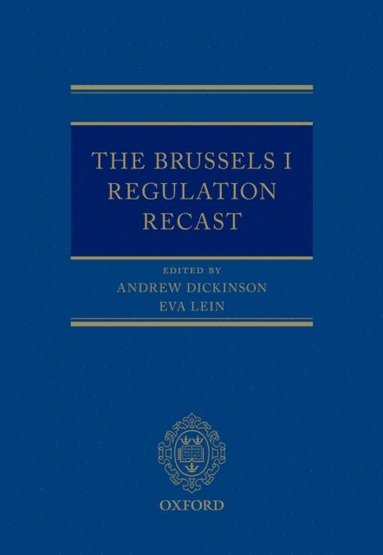 Brussels I Regulation Recast (häftad)