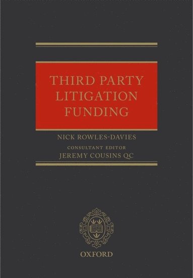 Third Party Litigation Funding (häftad)