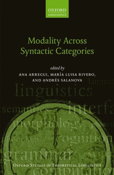 Modality Across Syntactic Categories (e-bok)