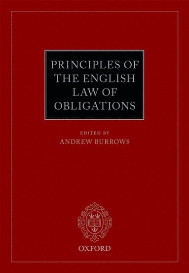Principles of the English Law of Obligations (e-bok)