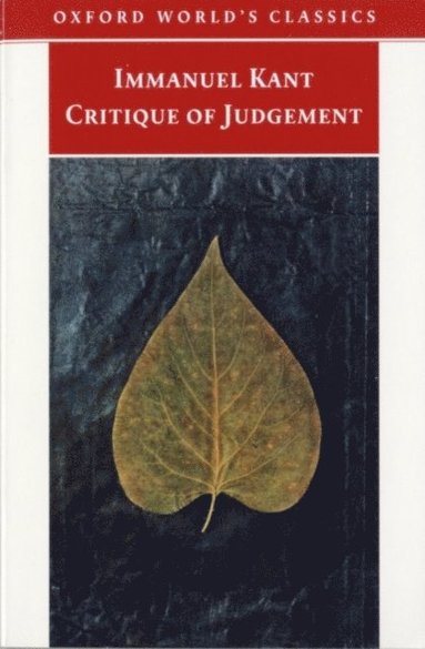 Critique of Judgement (e-bok)