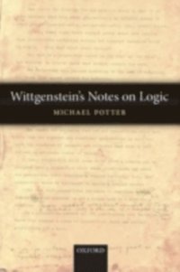 Wittgenstein's Notes on Logic (e-bok)