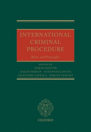 International Criminal Procedure (e-bok)
