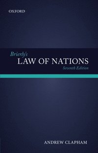 Brierly's Law of Nations (e-bok)