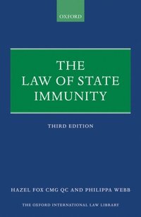 Law of State Immunity (e-bok)