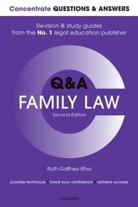 Concentrate Questions and Answers Family Law (e-bok)