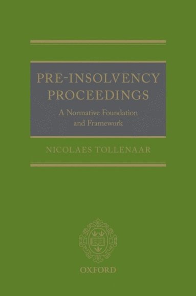 Pre-Insolvency Proceedings (e-bok)