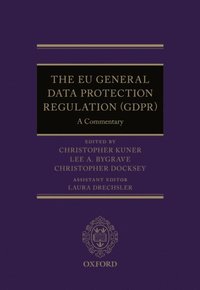 EU General Data Protection Regulation (GDPR) (e-bok)