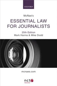 McNae's Essential Law for Journalists (e-bok)