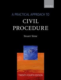 Practical Approach to Civil Procedure (e-bok)