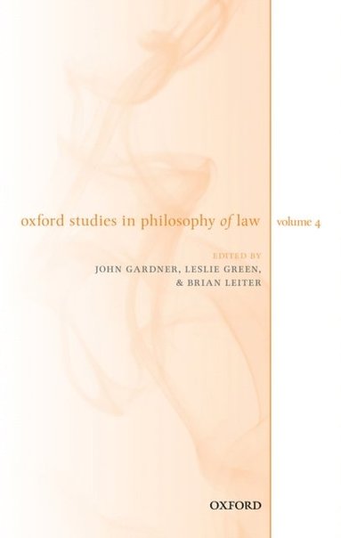 Oxford Studies in Philosophy of Law Volume 4 (e-bok)