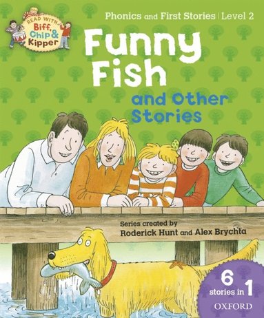 Read with Biff, Chip and Kipper Phonics & First Stories: Level 2: Funny Fish and Other Stories (hftad)