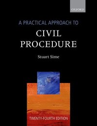 A Practical Approach to Civil Procedure (häftad)