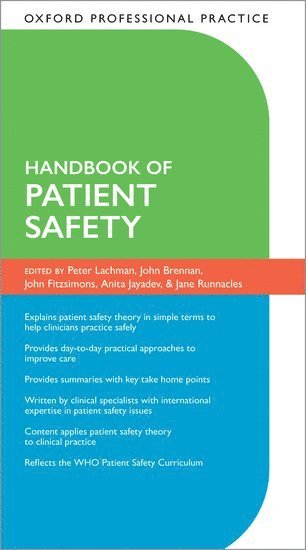 Oxford Professional Practice: Handbook of Patient Safety (hftad)