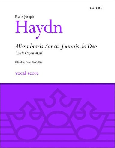 Missa brevis Sancti Joannis de Deo ('Little Organ Mass') (häftad)