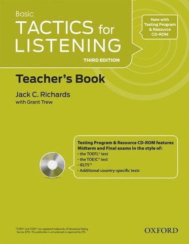 Tactics for Listening: Basic: Teacher's Resource Pack (inbunden)