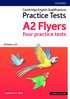 Cambridge English Qualifications Young Learners Practice Tests: A2: Flyers Pack
