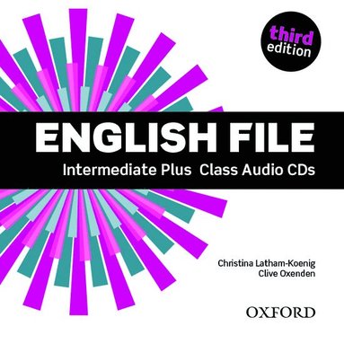 English File third edition: Intermediate Plus: Class Audio CDs (inbunden)