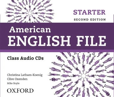 American English File: Starter: Class Audio CDs (inbunden)