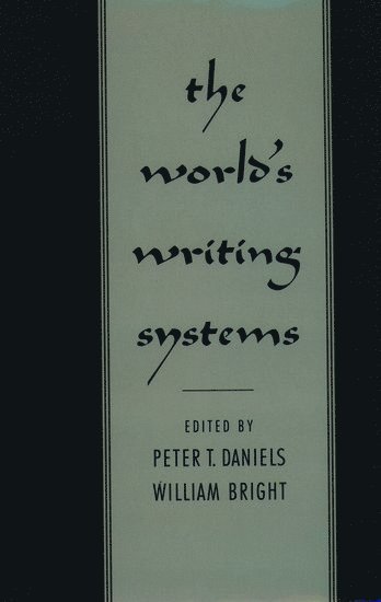 The World's Writing Systems (inbunden)