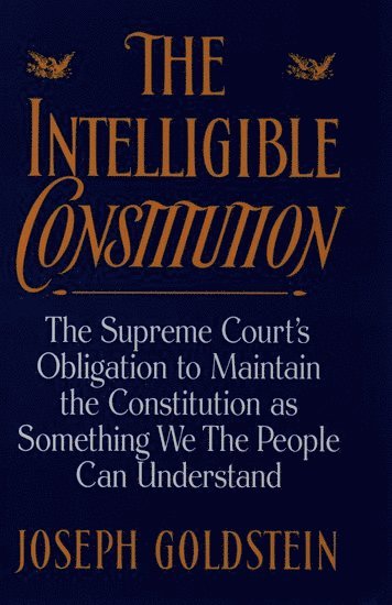 Intelligible Constitution (häftad)