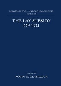 The Lay Subsidy of 1334 (inbunden)