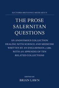 The Prose Salernitan Questions (inbunden)
