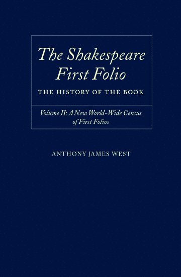 Shakespeare First Folio: The History of the Book (häftad)